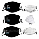 3 Pack Adult Fully Vaccinated Dust Protection Reusable Breathable Face Ma sk Scarf for Sports Outdoor with 6-Filters