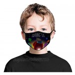 3PCS Kids Bandanas Face-Mask Headwear Balaclava Face Cover Neck Gaiter for Outdoors Sports