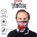 Concept One Marvel Venom Multi-Purpose Neck Gaiter Scarf Bandana Black One Size