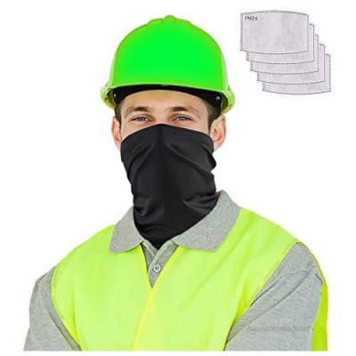 Gator Mask Neck Gaiter Face Cover - Filters Included - UV and Dust Protection