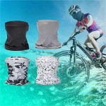 KCENTURY Neck Gaiter Ice Scarf Outdoor Breathable Face Cover Ideal for Hiking Running Cycling Motorcycle Ski Snowboard