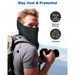 kemimoto Neck Gaiter Face Cover Scarf for Men Women Breathable Bandana Sun Protectin Balaclava Mask Great for Runing Outdoor