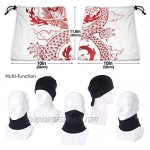 SARA NELL Neck Gaiter Cool Chinese Dragon Windproof Face Bandana Magic Scarf Mask Headwear For Men & Women