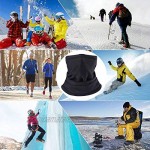 SINGARE 2 Pack Neck Warmer Gaiter Windproof Ski Neck Cover Winter Face Mask Covering Warmer for Men Women Outdoor Sports