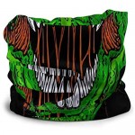 T-Rex Dinosaur Neck Gaiter Summer Cool Breathable Lightweight Sun Wind-proof Reusable Face Mask Cover For Men Cycling Running Hiking Motorcycle Fishing Outdoor Sport