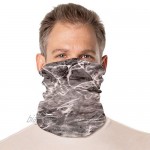 Vapor Apparel Solar Gaiter Multi Use Face Cover with UPF 50+ UV Protection for Men and Women Mossy Oak Elements
