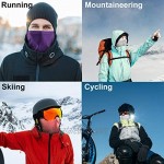 Winter Neck Warmer Gaiter for Women Men 3Pack Windproof Face Mask for Ski Snowboard