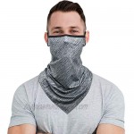 YOSUNPING -Colorful Paisley Pattern Neck Gaiter Face Mask for Cycling Outdoor Sports