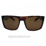 2 Pack XL Polarized Men's Big Wide Frame Sunglasses - Large Head Fit