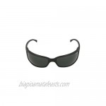 Arnette Men's AN4007 Slide Rectangular Sunglasses Matte Black/Green 66 mm