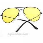 Outray Night Vision Polarized Aviator Sunglasses for Driving