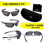 Polarized Sports Sunglasses for Men Women Cycling Running Fishing | UV Protection Unbreakable