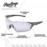 Rawlings Lightweight Adult Sport Baseball Sunglasses Durable Plastic Frame