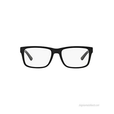 AX Armani Exchange Men's Ax3016 Square Prescription Eyewear Frames
