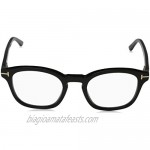 Eyeglasses Tom Ford FT 5532 -B 01V shiny black/blue 49-21-140