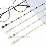 Glasses Chain Holder (4PCS) Reading Eyeglass Eyewear Retainer Lanyard for Women Men