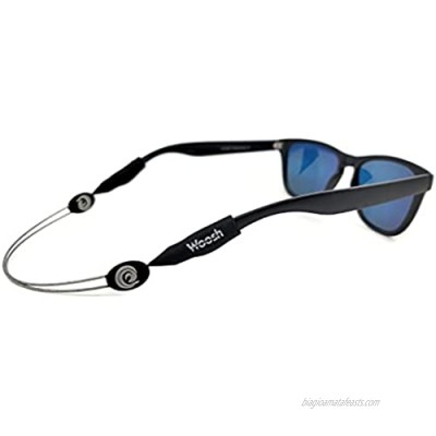 Woosh Adjustable Glasses Strap - Premium No Tail Eyewear Retainer & Sunglasses Strap for Men and Women (GRAY)