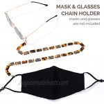 Yokawe Acrylic Mask Chain Multifunction Face Mask Lanyards Holder Around Neck for Women Glasses Sunglass Chain Necklace