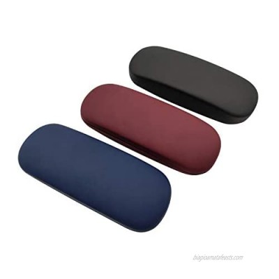 3Pack Unisex Hard Shell Eyeglasses Protector Cases  Protective Case For Glasses