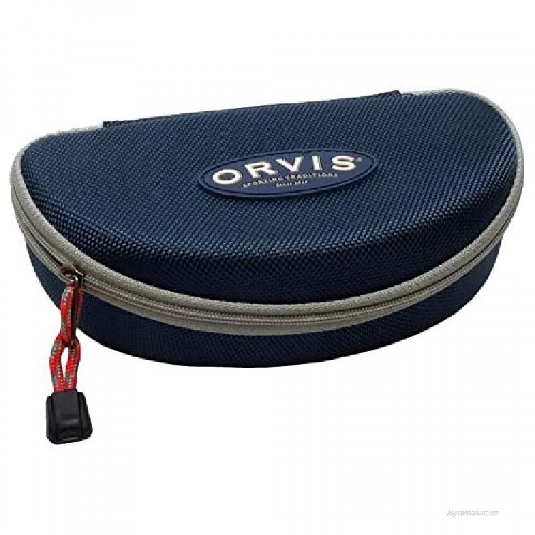 Orvis Semi-Hard Zippered Sunglass Case in Blue