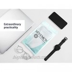 REVEMCN 6 Pack Soft Microfiber Eyeglass Pouch Case Phone and Sunglasses Pouch Bag (7.6×3.75’’)