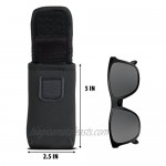 Sunglasses and Eyeglasses Case by USA Gear - Fits Designer Glasses & Shades