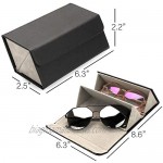 Vemiss Portable Sunglasses Travel Organizer For Multiple Glasses Storage