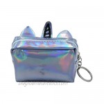 Holographic Unicorn Change Coin Purse Small Wallet for Girls Boys Women