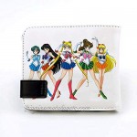 Qushy Sailor Moon Wallet Coin Purse White Type