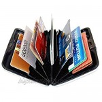 Aluminum Aluma Hard Case Credit Cards Wallet (Assorted 6 Pack)
