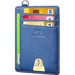 FurArt Slim Minimalist Wallet Front Pocket Wallets RFID Blocking Credit Card Holder for Women&Men