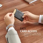 TRAVANDO Slim Wallet with Money Clip SEATTLE RFID Blocking Card Mini Bifold Men