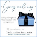 Black Bow Jewelry Blue Enameled Diagonal Stripe Sterling Silver Money Clip