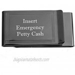 Personalized Double Sided Gunmetal Money Clip Custom Engraved Free - Ships from USA