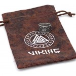 GuoShuang Nordic viking odin symbol valknut amulet Stainless steel Ring With Valknut Gift Bag