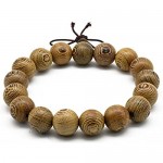 Zen Dear Unisex Natural Wenge Mala Prayer Beads Necklace Bracelet Meditation Buddhist Rosary Mala Beads