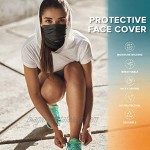 2 Pack Neck Gaiter Face Mask Scarf Reusable Bandanas Tube UV Protection Headwear Balaclava Outdoor Sport for Men and Women