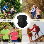 6 Pack Sun UV Protection Face Cover Neck Gaiter Bandana Headwrap Outdoors Balaclavas Headwear Face Scarf Cycling Men Women