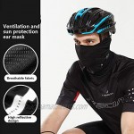 CCidea Riding Mask Neck Breathable Mask Balaclava Summer Sport Ice Silk Mask