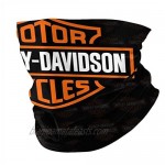 Harley David-Son Face Mask Motorcycle Neck Gaiter Bandanas Balaclavas Masks for Men Women with 10 Filters
