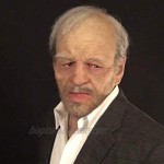 Old Man Mask Realistic Latex Human Decorative Halloween Masks for Adults