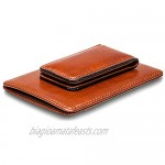 Bosca Men's Front Pocket Wallet in Old Leather - RFID