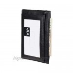 Essentials Men's Slim RFID Blocking Card Case Minimalist Wallet