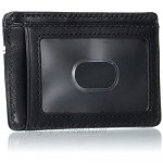 Fossil Men's Leather Minimalist Card Case Front Pocket Wallet