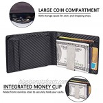 ITEYAO Mens RFID Blocking Bifold Wallet Credit Card Holder for Men with Gift Box