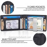 TRAVANDO Mens Wallet Money Clip PHOENIX Front Pocket Slim RFID Bifold Gifts