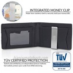 TRAVANDO Mens Wallet Money Clip PHOENIX Front Pocket Slim RFID Bifold Gifts