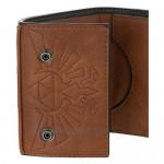 Zelda Video Game Hylian Shield PU and Canvas Wallet
