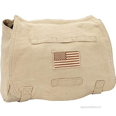 Fox Outdoor Products Retro Hungarian Shoulder Bag  USA Khaki  One Size (43-096)