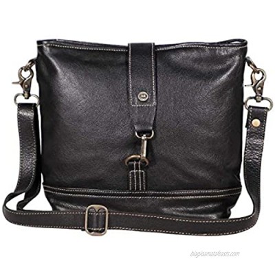 Myra Bags Executive Leather Shoulder Bag S-1949